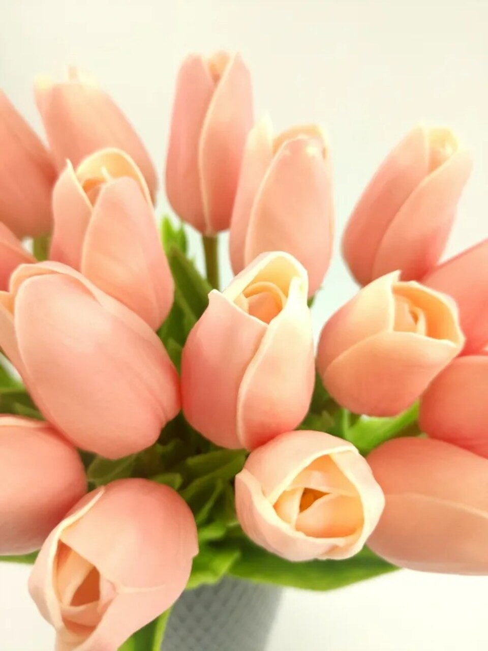 10 Artificial Tulips Flower Latex Real Touch Bridal Wedding Bouquet Home Decor